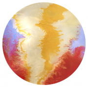 Suzan Woodruff, Properties of Heat, 2016, Acrylic on Acrylic Panel, 18 Inches