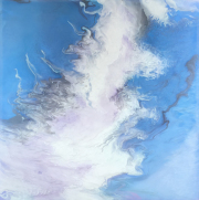 Suzan Woodruff, <i>Lunar III,</i> 2016, Acrylic on Acrylic Panel, 16 x 16 Inches